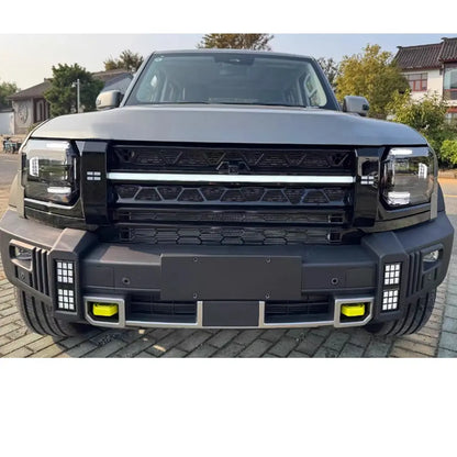 Jetour T2 (24-On) LED Light Bar Design Gloss Black Upgrade Grille Max Motorsport