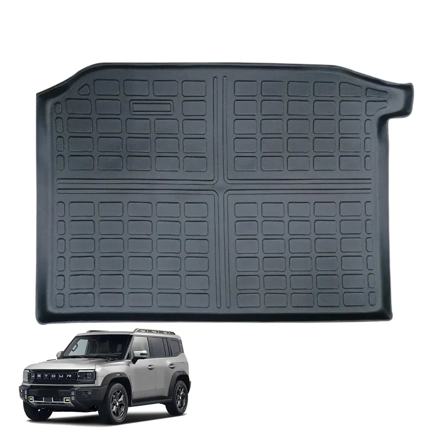Jetour T2 (25-On) 3D Moulded Trunk Cargo Mat Max Motorsport