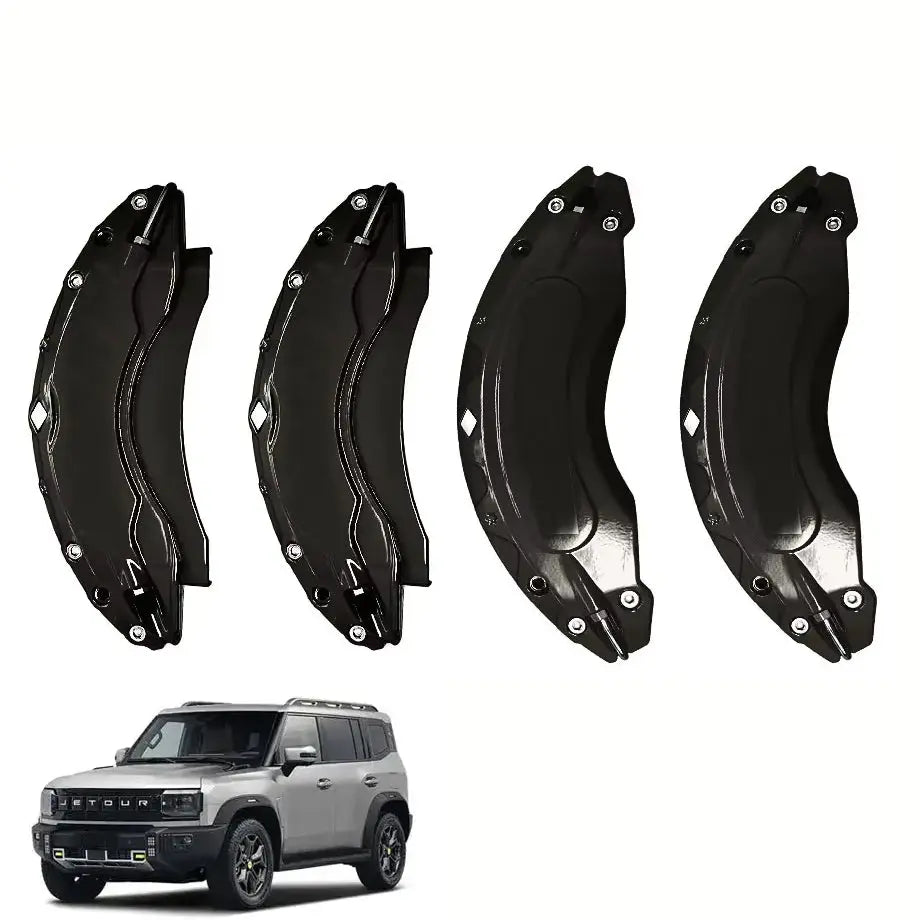 Jetour T2 (25-On) Aluminium Brake Caliper Covers (Black) Max Motorsport
