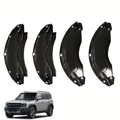 Jetour T2 (25-On) Aluminium Brake Caliper Covers (Black) Max Motorsport