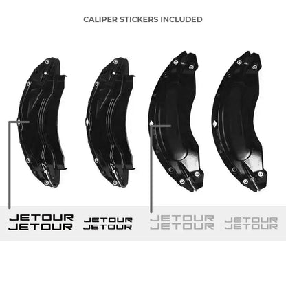 Jetour T2 (25-On) Aluminium Brake Caliper Covers (Black) Max Motorsport