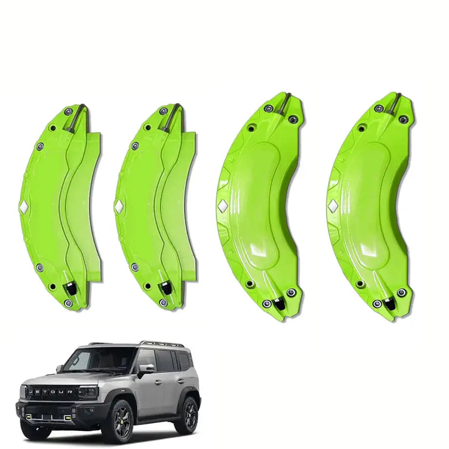 Jetour T2 (25-On) Aluminium Brake Caliper Covers (Green) Max Motorsport