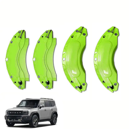 Jetour T2 (25-On) Aluminium Brake Caliper Covers (Green) Max Motorsport
