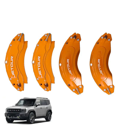 Jetour T2 (25-On) Aluminium Brake Caliper Covers (Orange) Max Motorsport