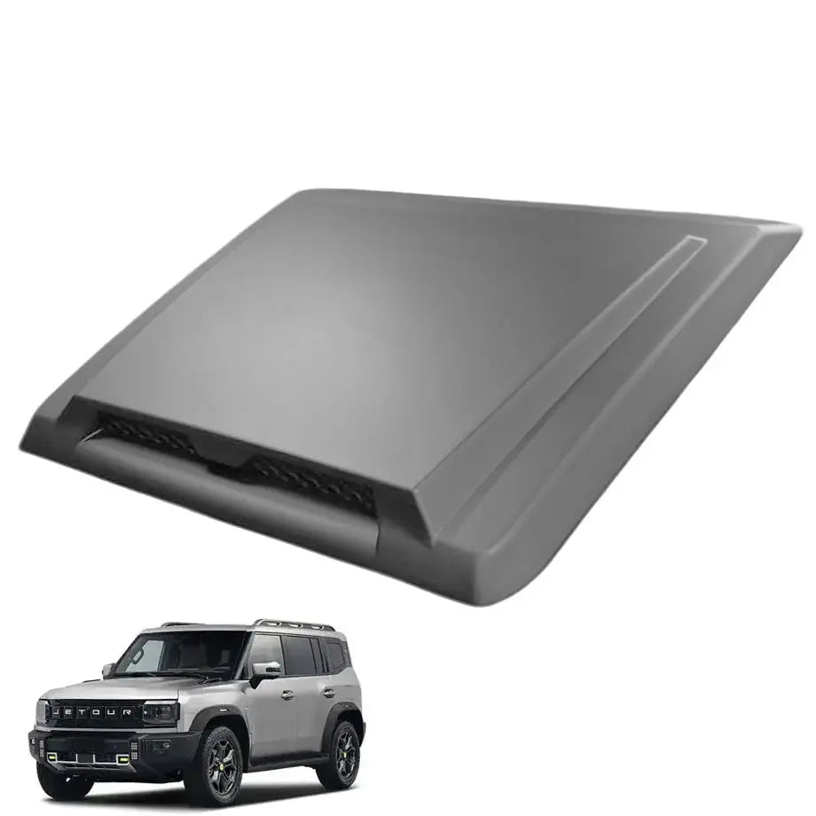 Jetour T2 (25-On) Black Warrior Style Plastic Bonnet Hood Scoop Max Motorsport
