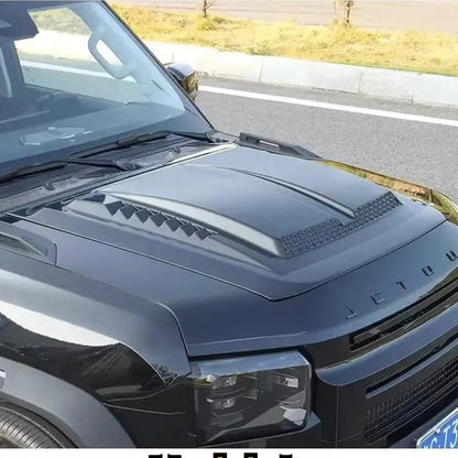 Jetour T2 (25-On) Brabus Style Gloss Black Plastic Bonnet Scoop Max Motorsport