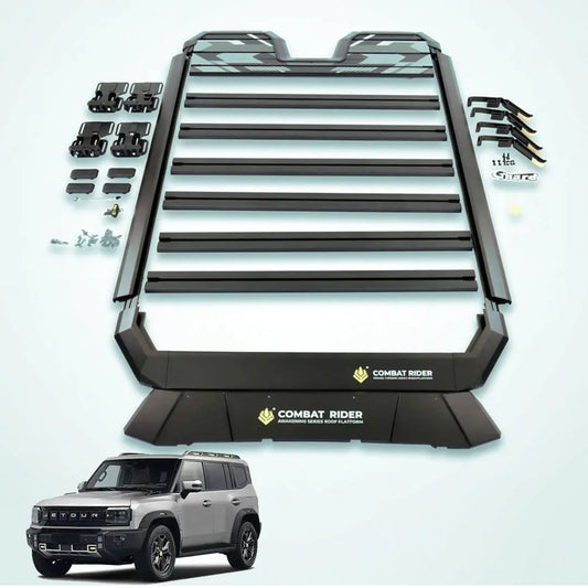 Jetour T2 (25-On) Combat Rider Aluminium Luggage Platform Roof Rack Max Motorsport