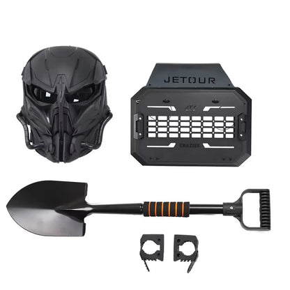 Jetour T2 (25-On) Dark Knight Edition Molle Side Panel With Shovel & Mask Max Motorsport