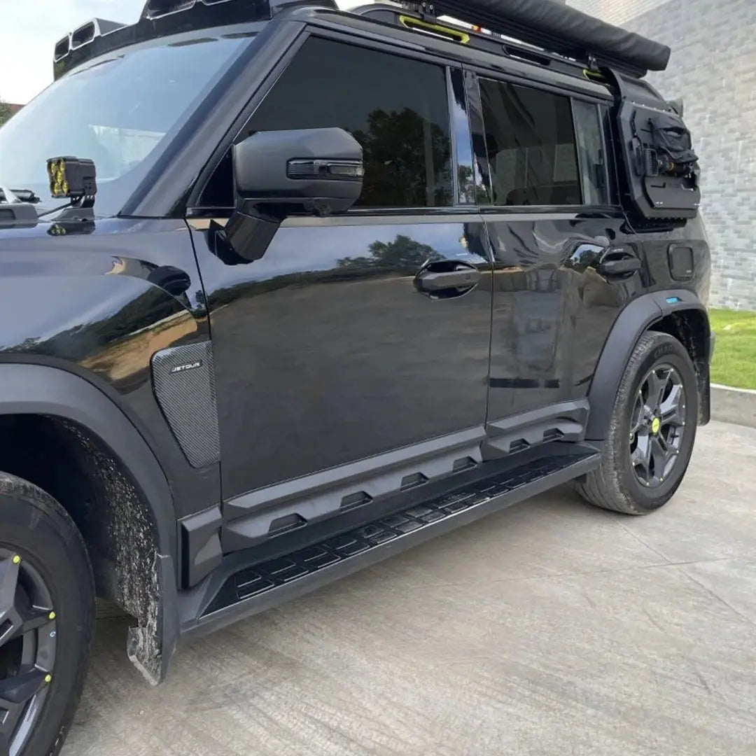 Jetour T2 (25-On) Dark Knight Style Matte Black Door Cladding Max Motorsport