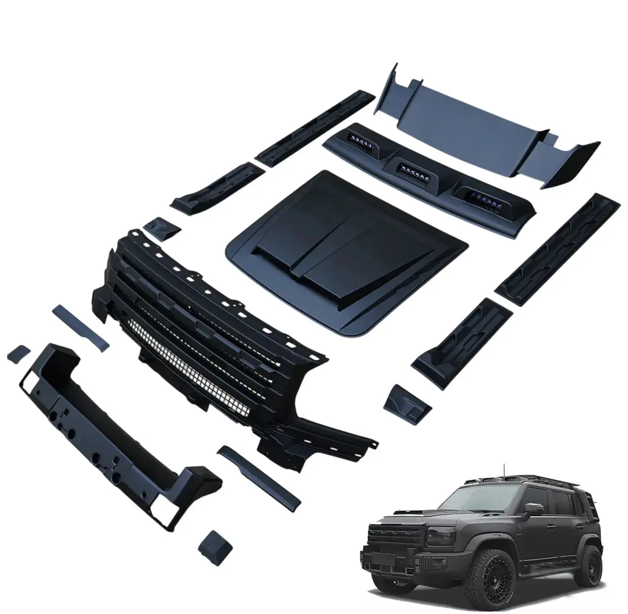 Jetour T2 (25-On) Defender Style Body Kit Max Motorsport