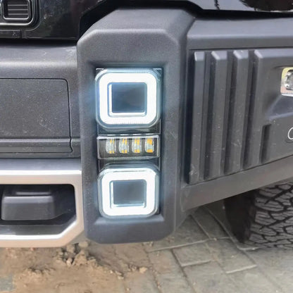 Jetour T2 (25-On) Defender Style Front Bumper Lights Max Motorsport