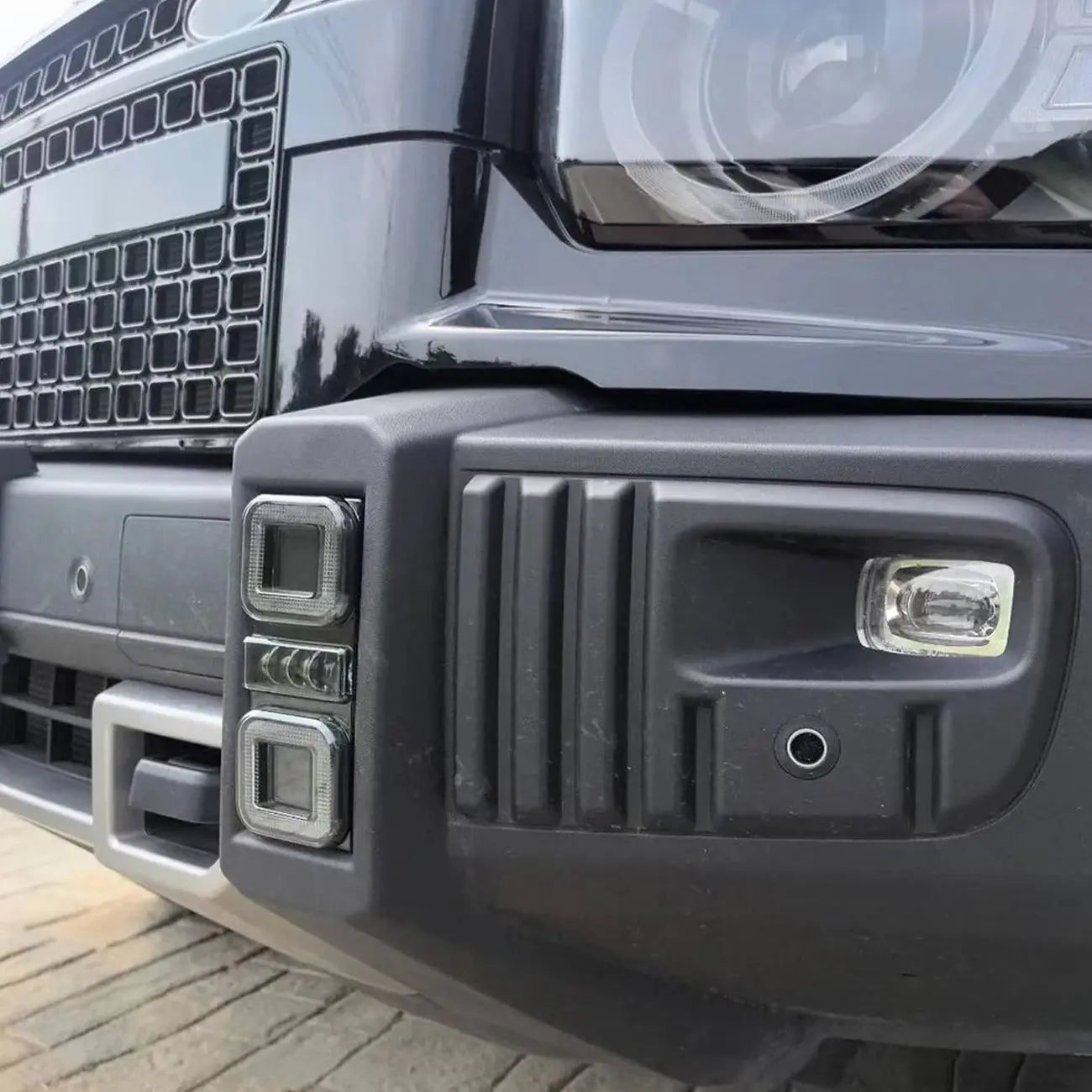 Jetour T2 (25-On) Defender Style Front Bumper Lights Max Motorsport