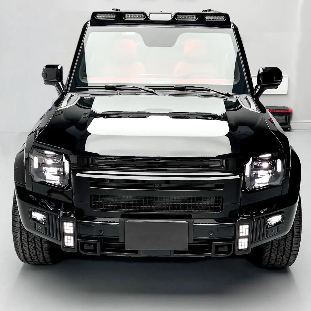 Jetour T2 (25-On) Defender Style Gloss Black Upgrade Grille Max Motorsport