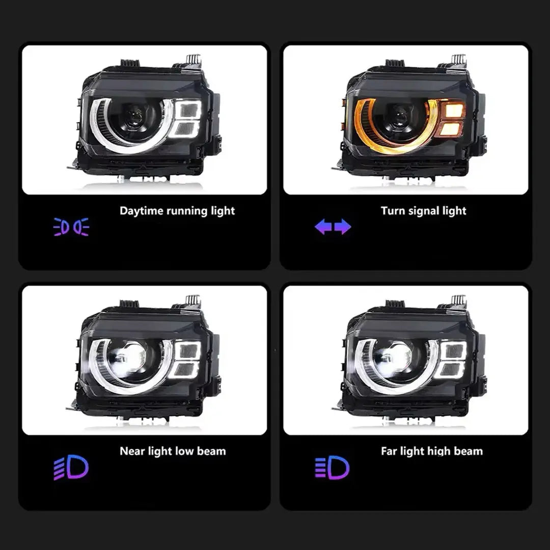 Jetour T2 (25-On) Defender Style LED Upgrade Headlights Max Motorsport