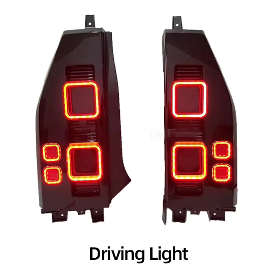 Jetour T2 (25-On) Defender Style Smoked Black LED Upgrade Taillights Max Motorsport