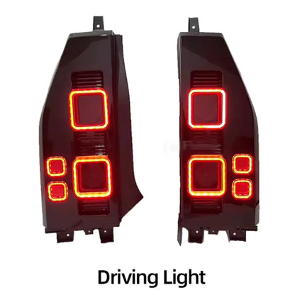Jetour T2 (25-On) Defender Style Smoked Black LED Upgrade Taillights Max Motorsport