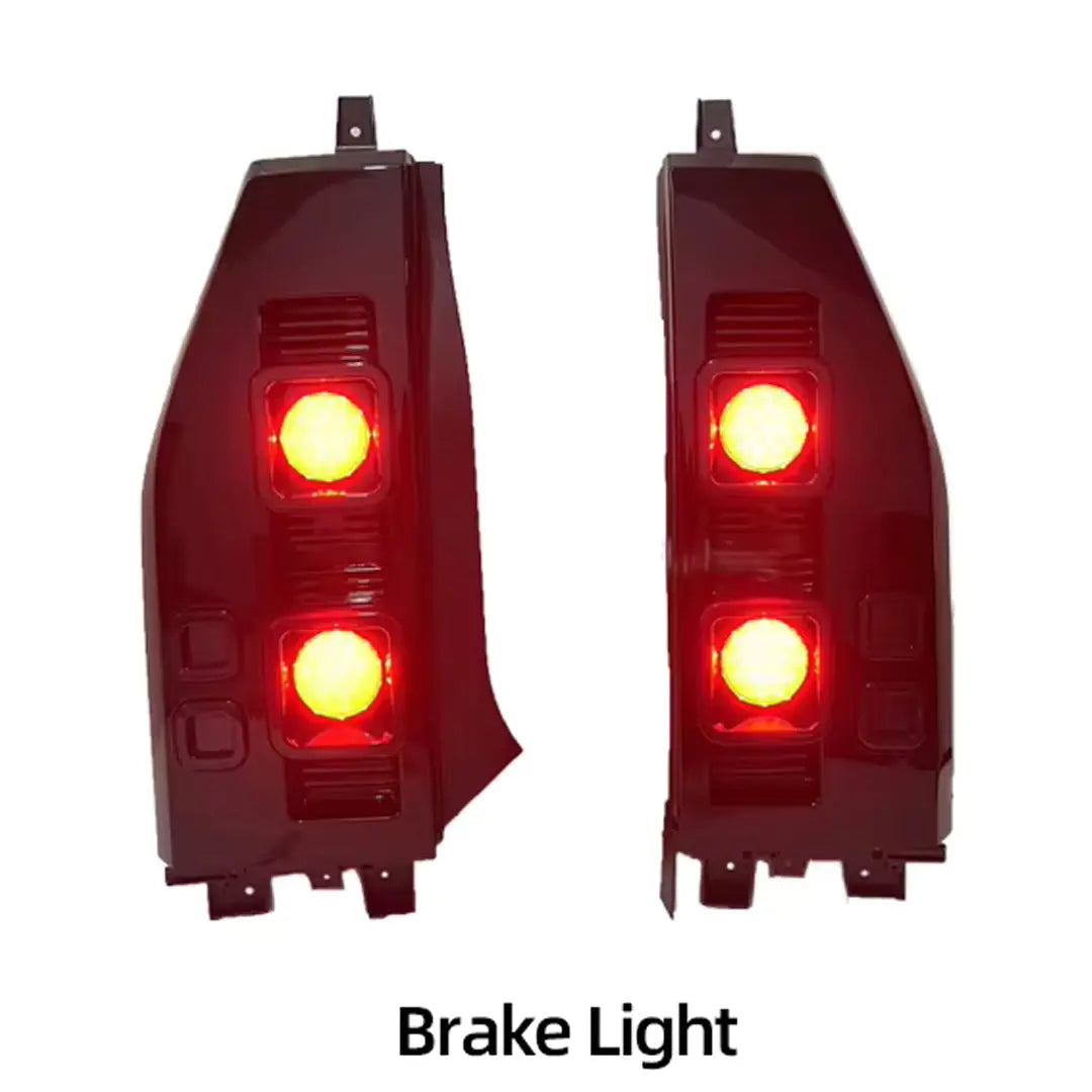 Jetour T2 (25-On) Defender Style Smoked Black LED Upgrade Taillights Max Motorsport