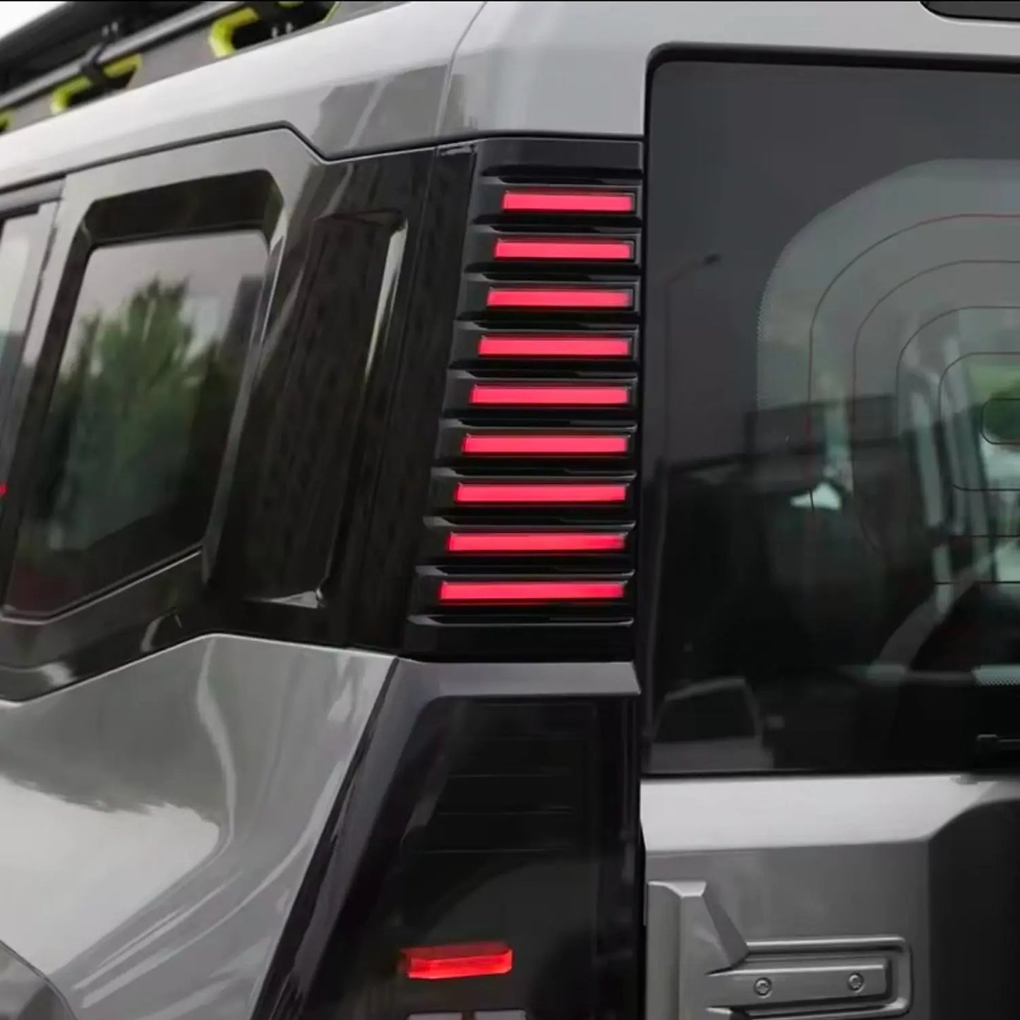 Jetour T2 (25-On) Dual Function Smoked Black D-Pillar LED Light Max Motorsport