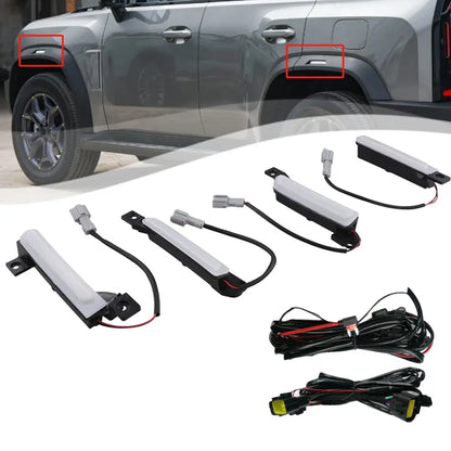 Jetour T2 (25-On) Fender Flare Wheel Arch LED Light (4-Piece) Max Motorsport