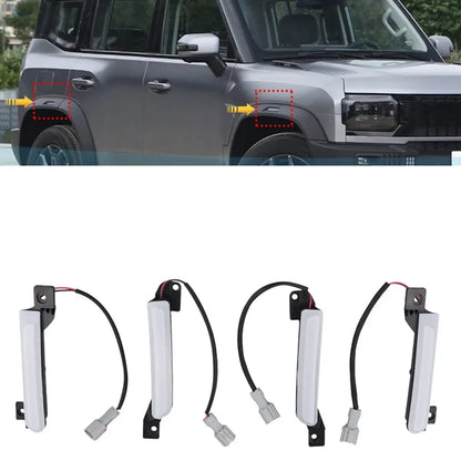 Jetour T2 (25-On) Fender Flare Wheel Arch LED Light (4-Piece) Max Motorsport