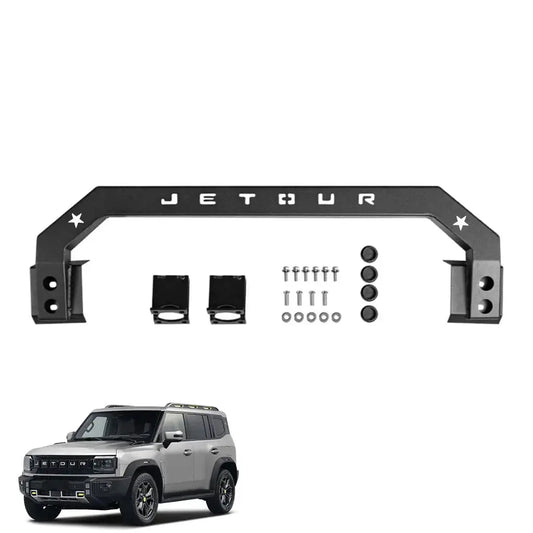 Jetour T2 (25-On) Front Bumper Brush Guard Bull Bar With Logo Max Motorsport