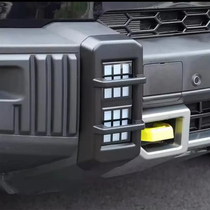 Jetour T2 (25-On) Front DRL Covers Matt Black Max Motorsport