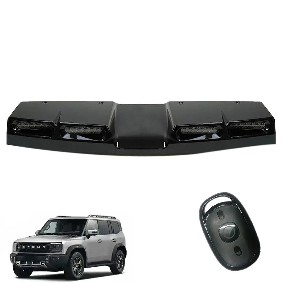 Jetour T2 (25-On) Gloss Black 4-Pod LED Roof Light Max Motorsport