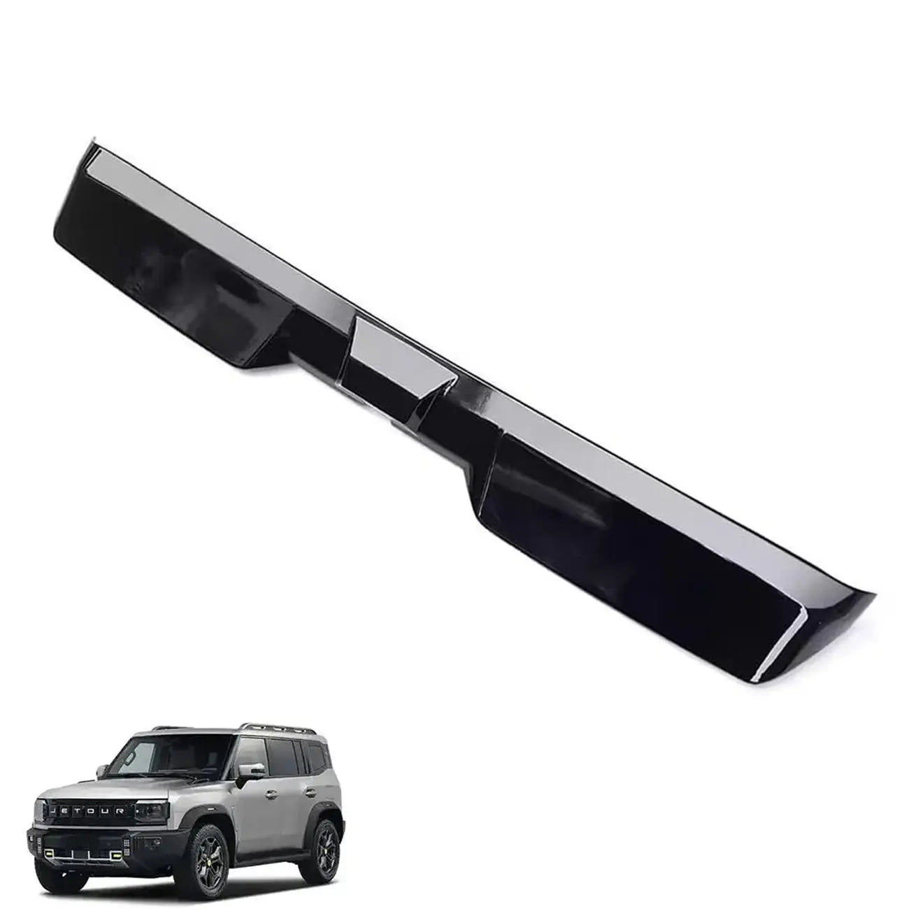 Jetour T2 (25-On) Gloss Black Expedition Style Roof Spoiler Max Motorsport