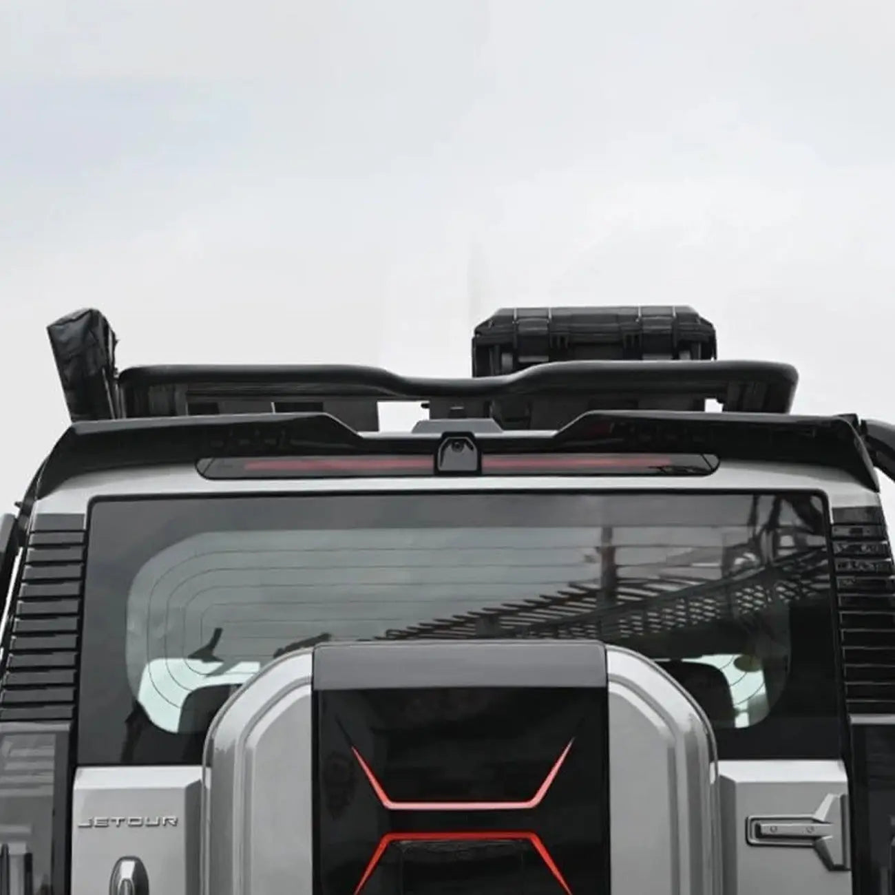 Jetour T2 (25-On) Gloss Black Expedition Style Roof Spoiler Max Motorsport