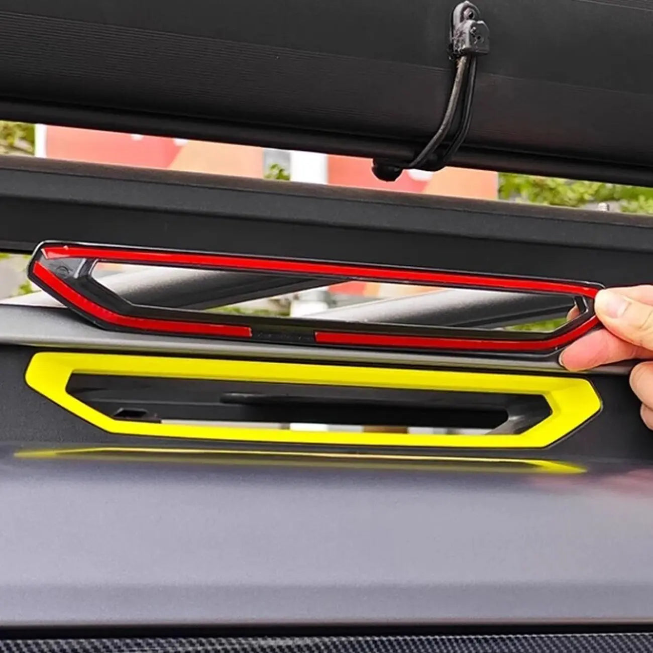 Jetour T2 (25-On) Gloss Black Roof Rack Trim & Tow Hook Cover Set Max Motorsport