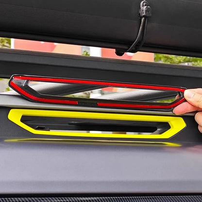 Jetour T2 (25-On) Gloss Black Roof Rack Trim & Tow Hook Cover Set Max Motorsport