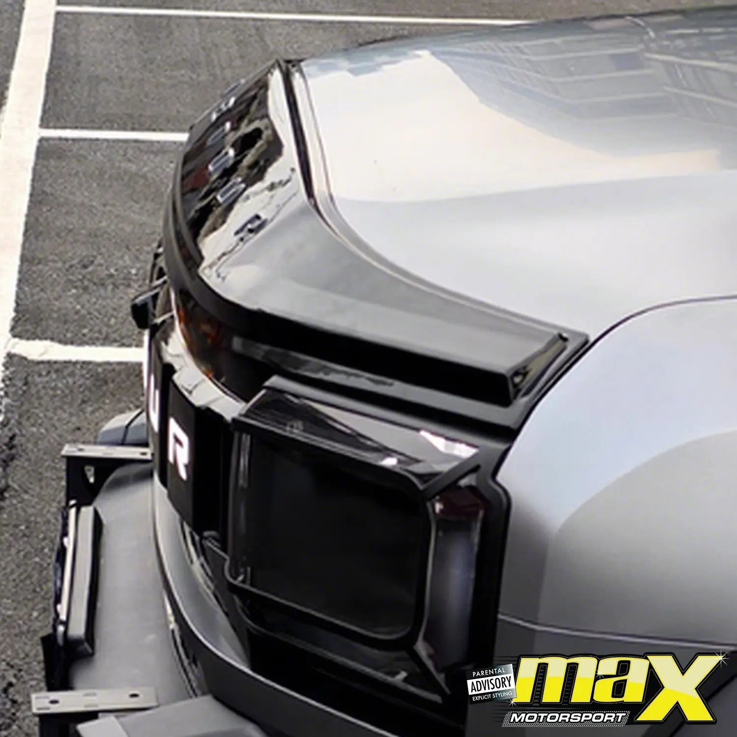 Jetour T2 (25-On) Gloss Black Stick-On Bonnet Guard Max Motorsport