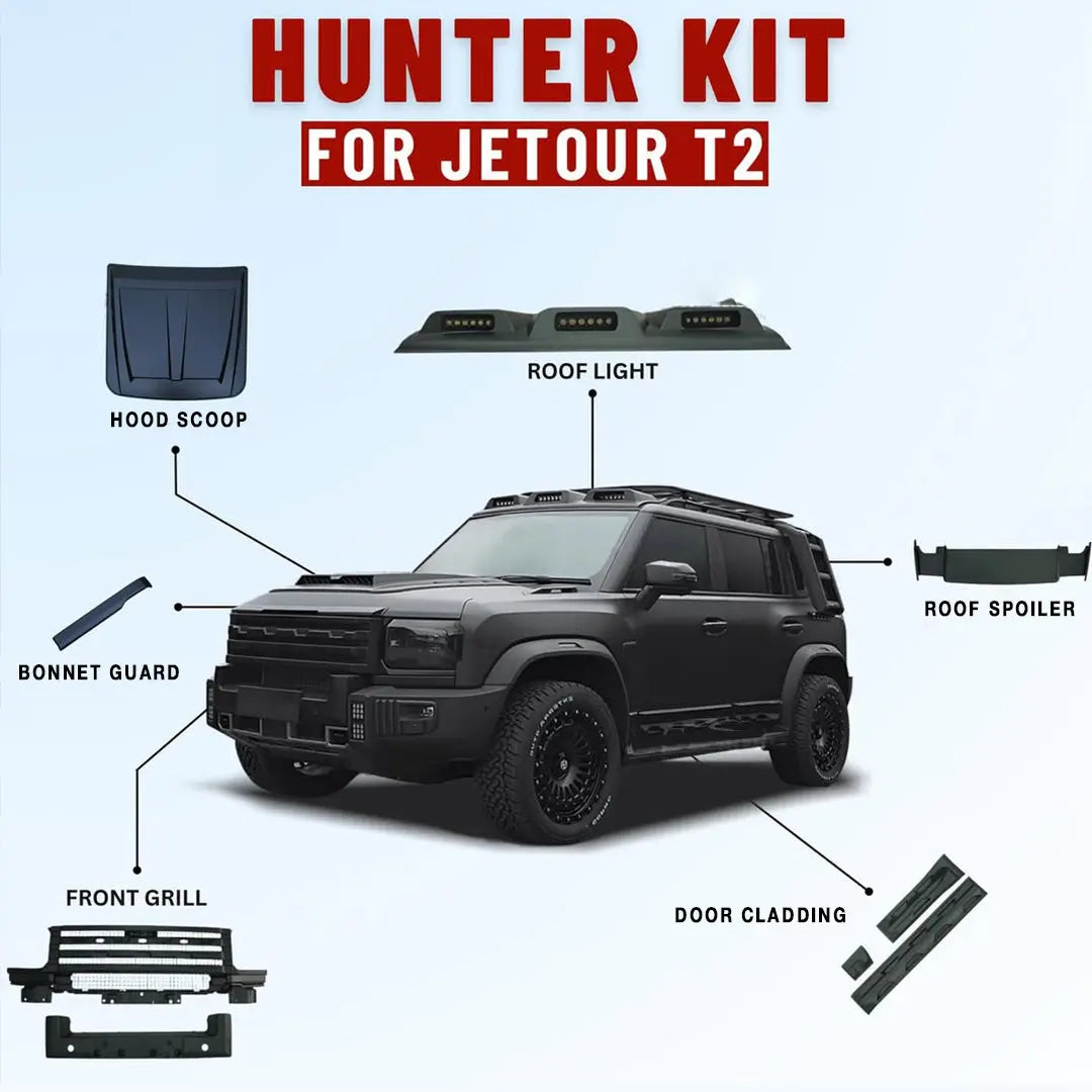 Jetour T2 (25-On) Hunter Body Kit Max Motorsport