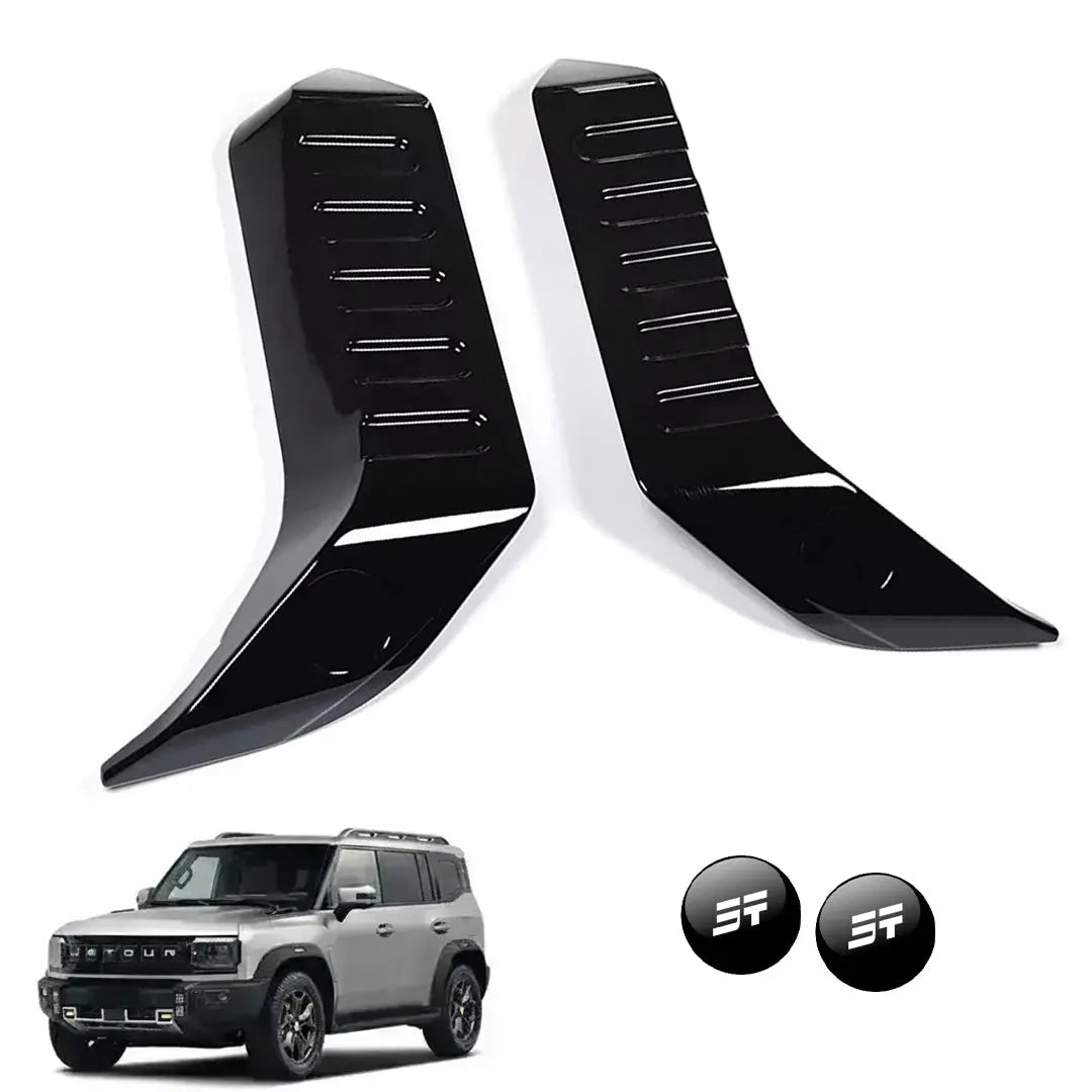 Jetour T2 (25-On) Hurricane Series Gloss Black 2-Piece Roof Spoiler Max Motorsport