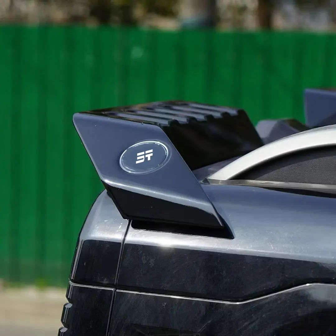 Jetour T2 (25-On) Hurricane Series Gloss Black 2-Piece Roof Spoiler Max Motorsport