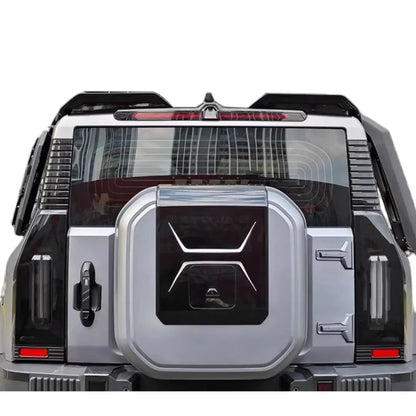Jetour T2 (25-On) Hurricane Series Gloss Black 2-Piece Roof Spoiler Max Motorsport