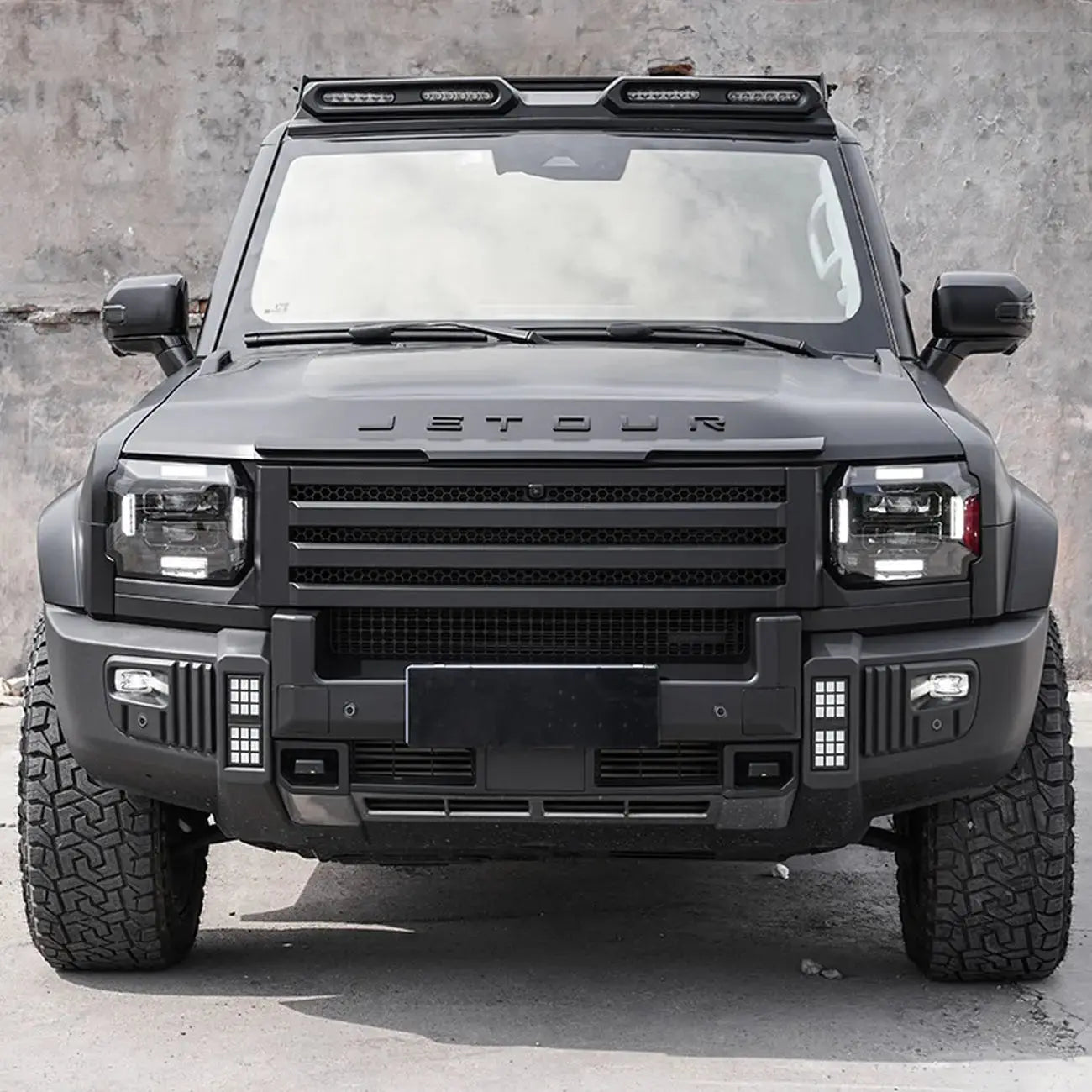 Jetour T2 (25-On) Knight 007 Gloss Black Upgrade Body Kit Max Motorsport
