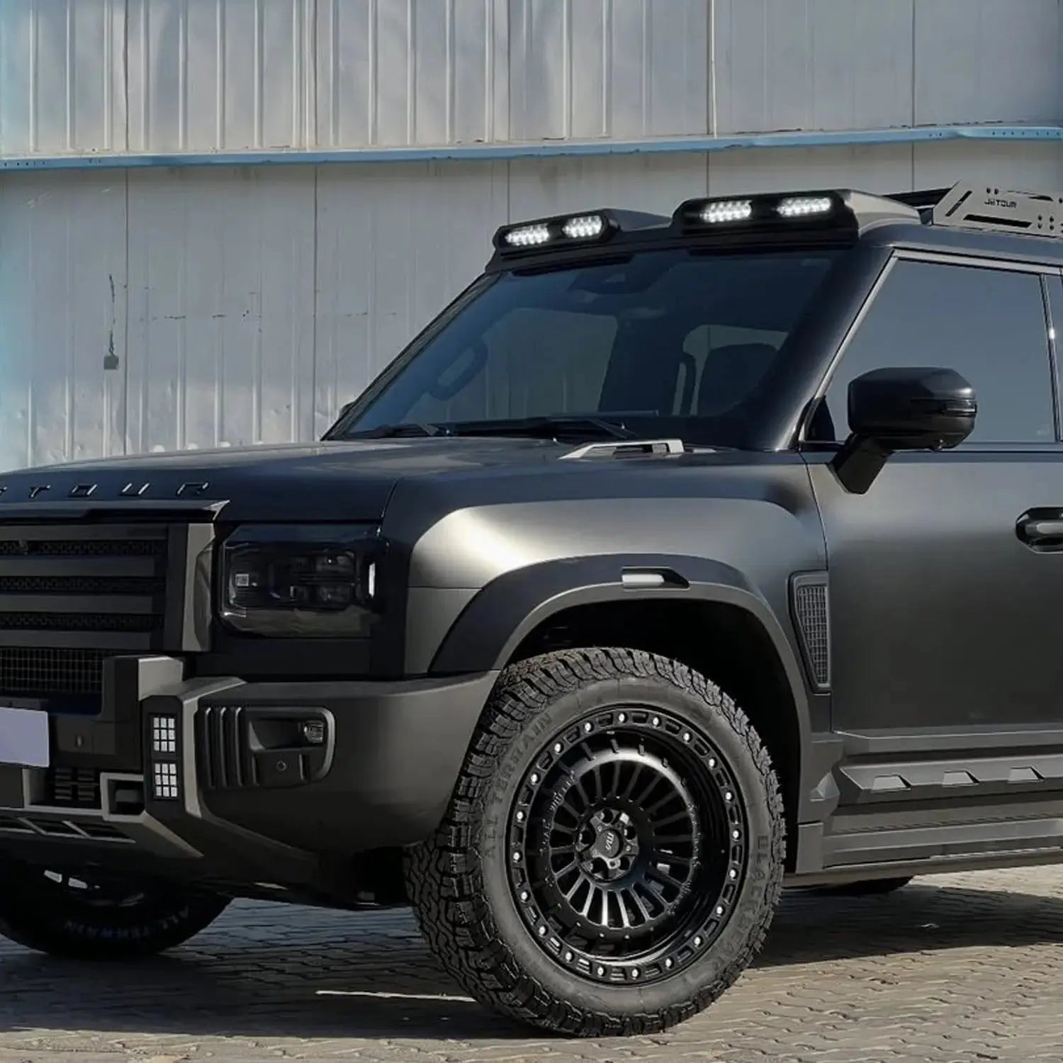 Jetour T2 (25-On) Knight 007 Gloss Black Upgrade Body Kit Max Motorsport