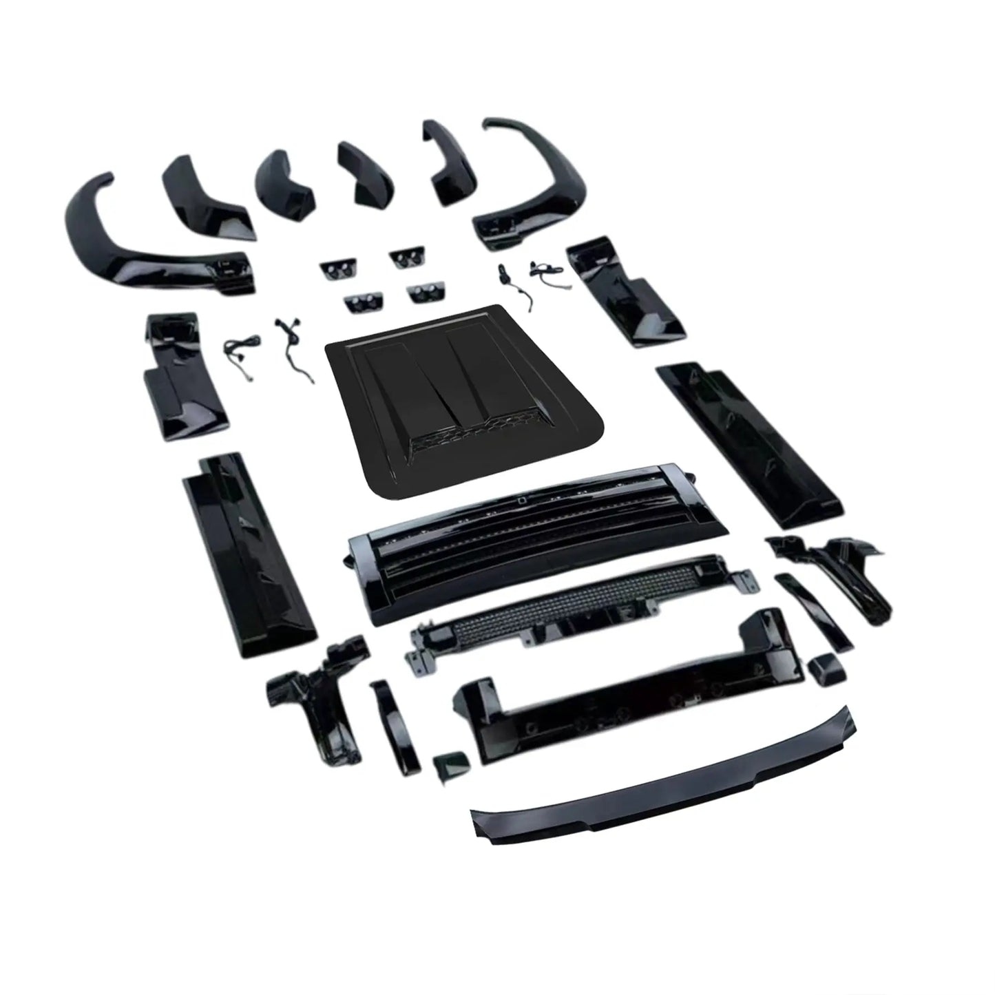Jetour T2 (25-On) Knight 007 Gloss Black Upgrade Body Kit Max Motorsport