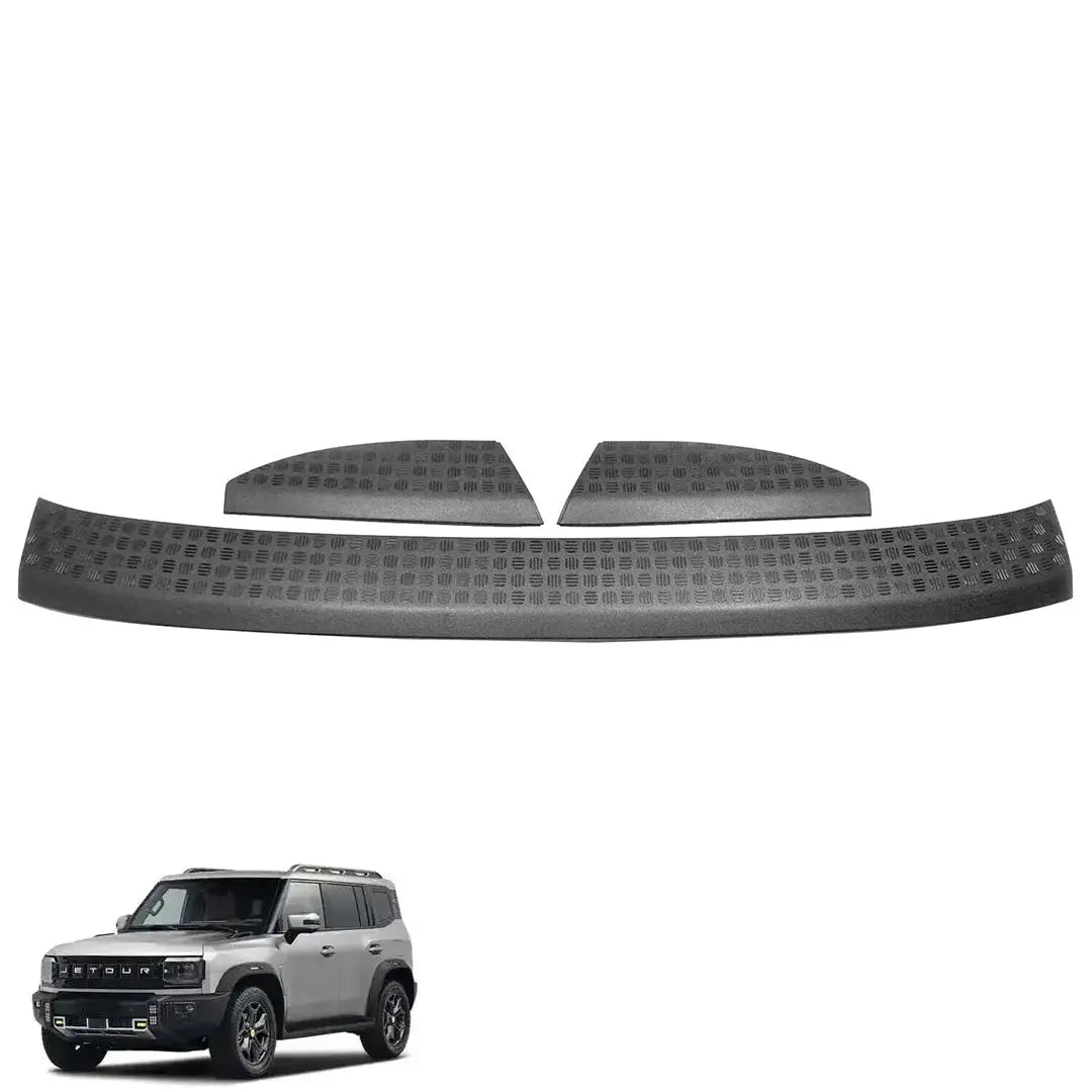 Jetour T2 (25-On) Matte Black 3-Piece Stick-On Bonnet Guard Max Motorsport