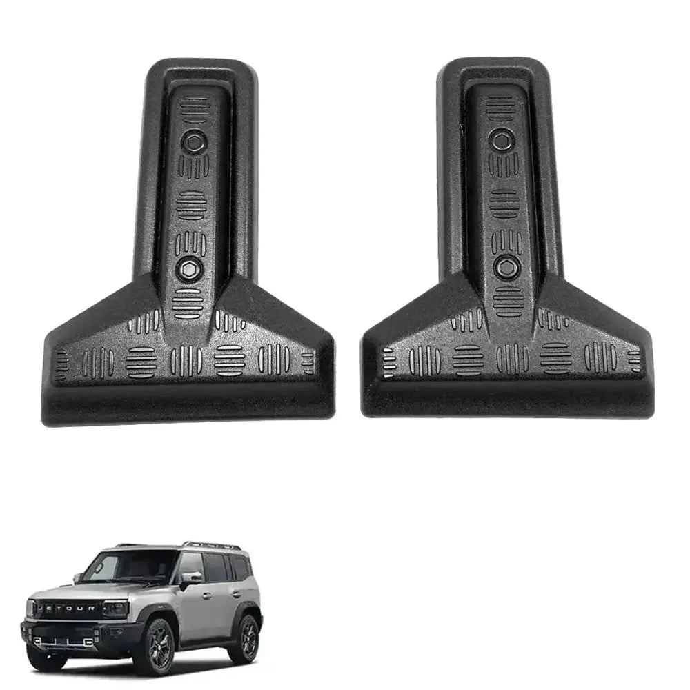 Jetour T2 (25-On) Matte Black Rear Door Hinge Covers Max Motorsport