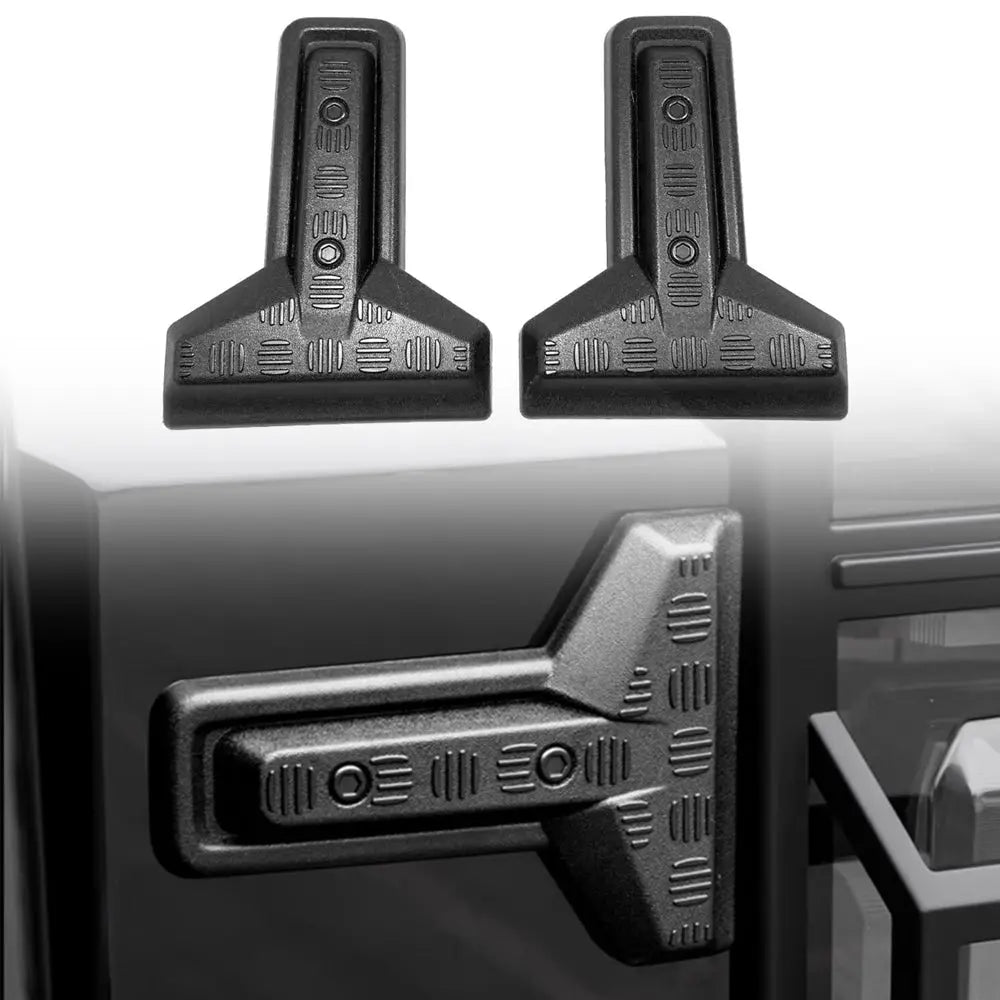 Jetour T2 (25-On) Matte Black Rear Door Hinge Covers Max Motorsport