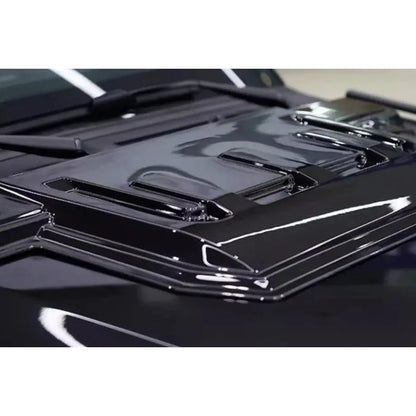 Jetour T2 (25-On) Raptor Style Gloss Black Plastic Hood Scoop Max Motorsport