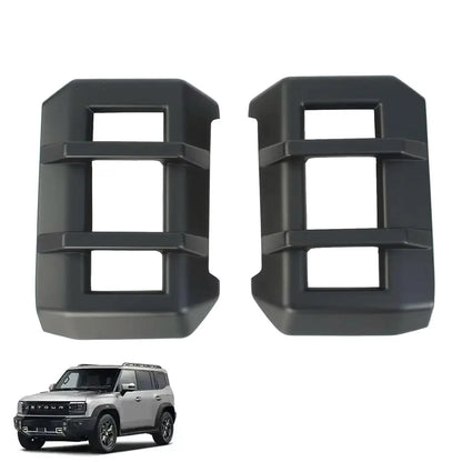 Jetour T2 (25-On) Rear DRL Covers Matt Black Max Motorsport