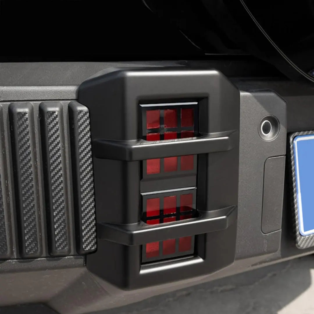 Jetour T2 (25-On) Matt Black Rear DRL Covers – Max Motorsport
