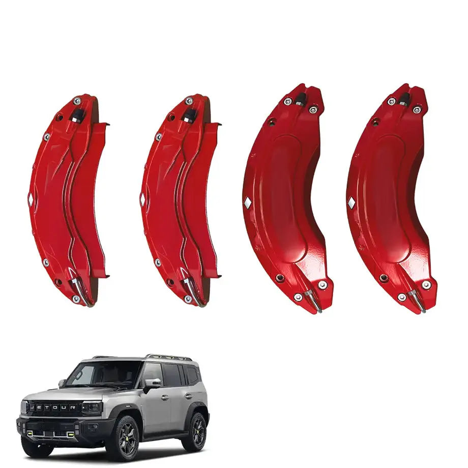 Jetour T2 (25-On) Red Aluminium Brake Caliper Covers Max Motorsport