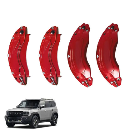 Jetour T2 (25-On) Red Aluminium Brake Caliper Covers Max Motorsport