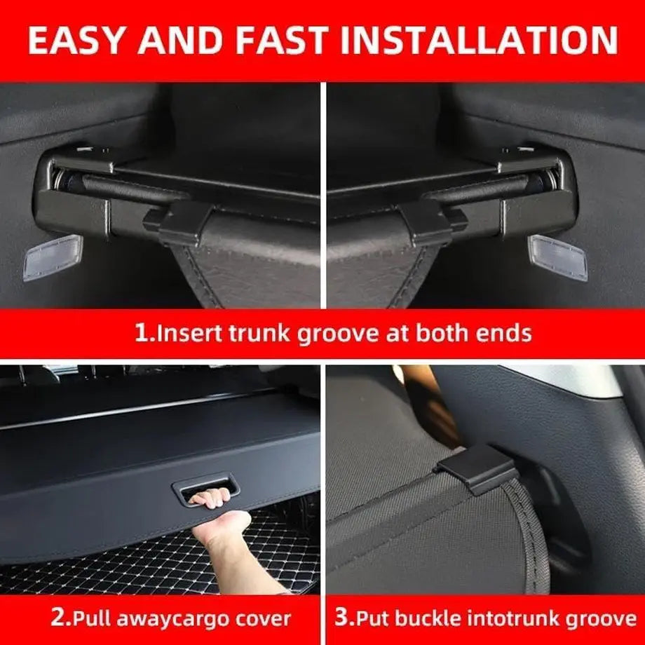 Jetour T2 (25-On) Retractable Trunk Cargo Cover Max Motorsport