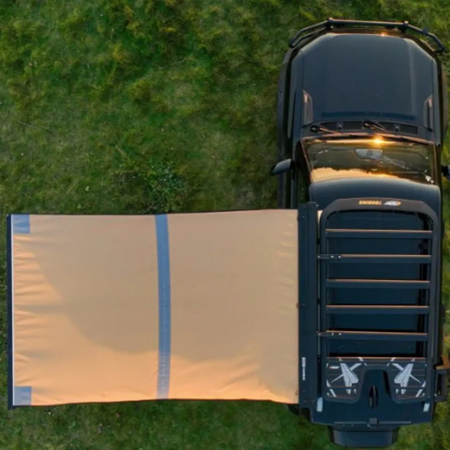 Jetour T2 (25-On) Side Mount Platform Tent Max Motorsport