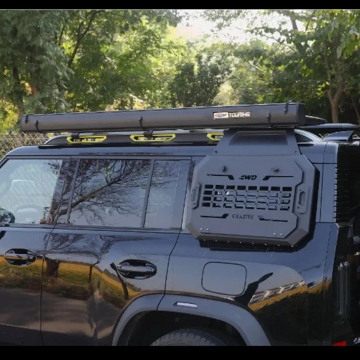 Jetour T2 (25-On) Side Mount Platform Tent Max Motorsport